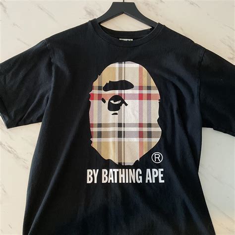 bape omaggio burberry|bape burberry head.